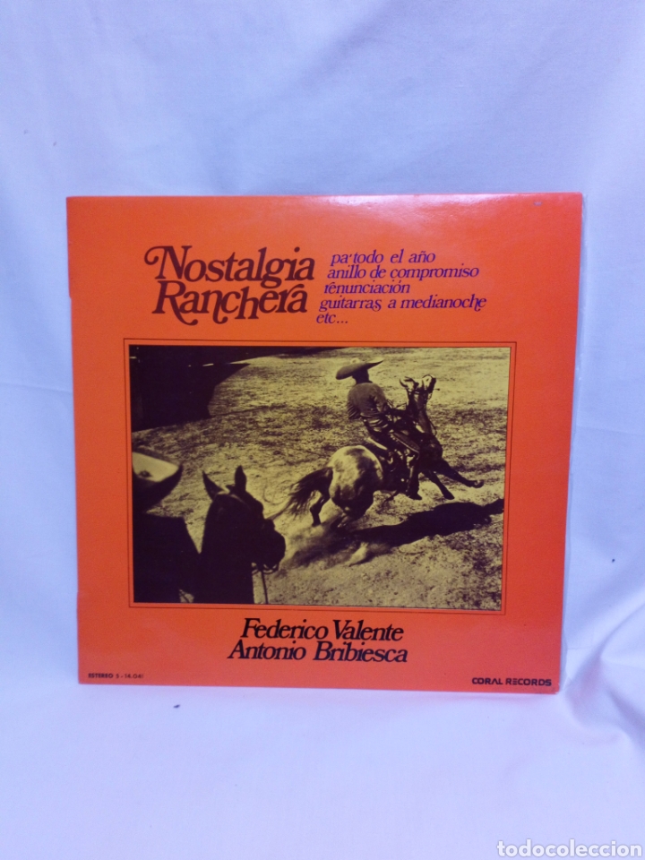 Discos de vinilo: Nostalgia Ranchera LP - Foto 1