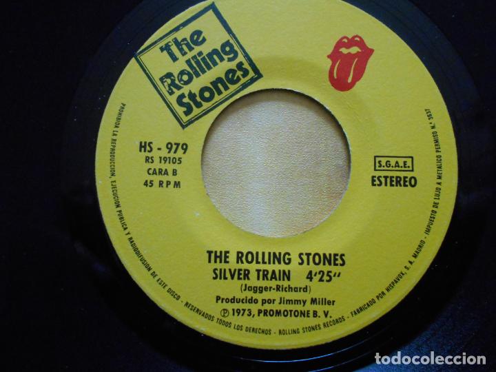 Discos de vinilo: SINGLE ROLLING STONES // ANGIE - SILVER TRAIN - Foto 3