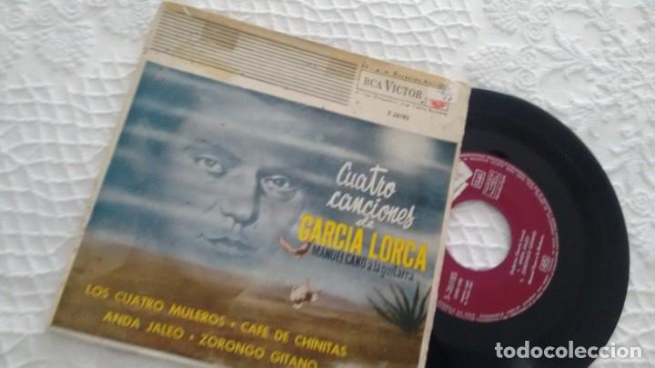 Discos de vinilo: E P ( VINILO) DE MANUEL CANO A&Ntilde;OS 60 - Foto 1