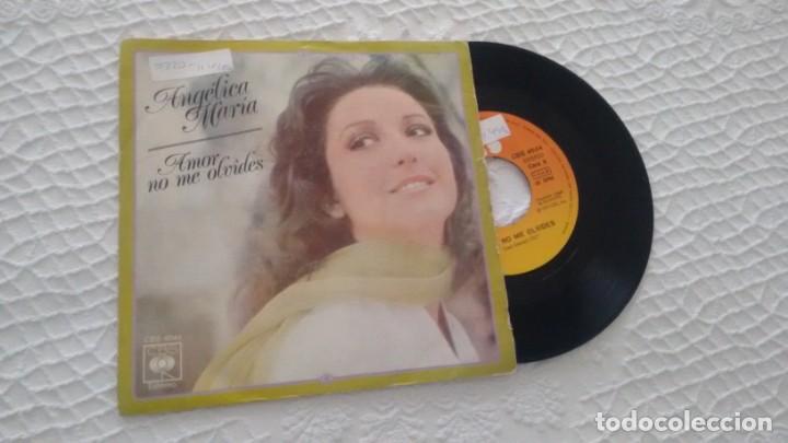 Disques de vinyle: SINGLE (VINILO) DE ANGELICA MARIA A&Ntilde;OS 70