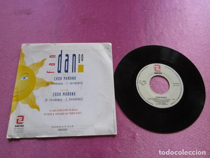 Discos de vinilo: FANDANGO - CADA MA&Ntilde;ANA SINGLE A&Ntilde;O 1993 - Foto 2