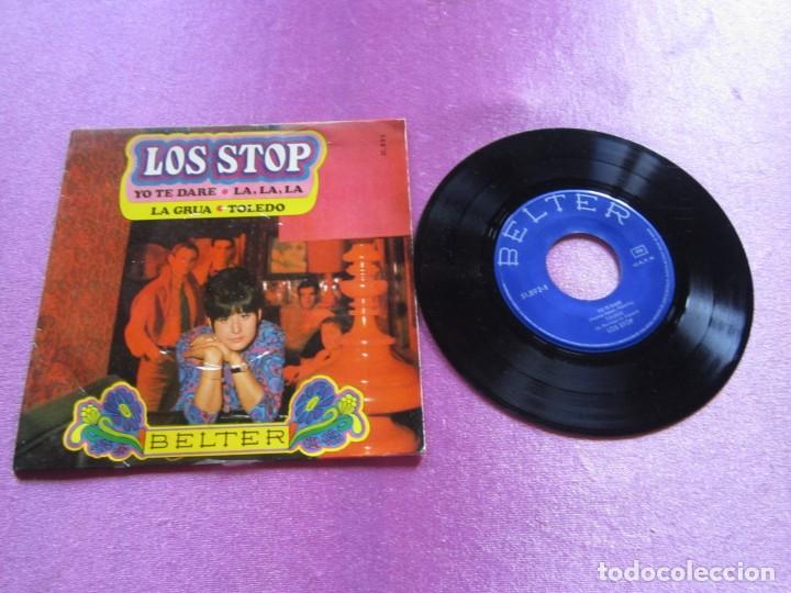 Discos de vinilo: LOS STOP YO TE DAR&Eacute;  LA, LA, LA  LA GR&Uacute;A  TOLEDO EP - Foto 1
