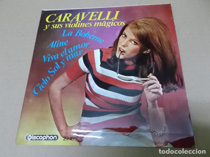 Discos de vinilo: CARAVELLI (EP) LA BOHEME A&Ntilde;O 1966 - Foto 1