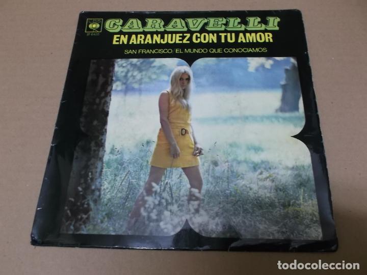Discos de vinilo: CARAVELLI (EP) EN ARANJUEZ CON TU AMOR A&Ntilde;O 1967 - Foto 1