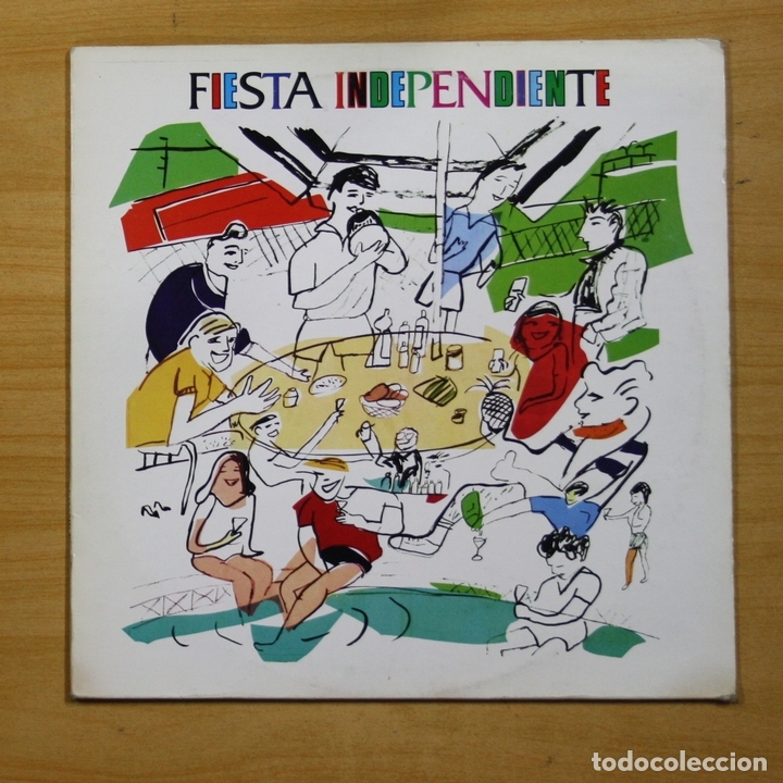 Discos de vinilo: VARIOS - FIESTA INDEPENDIENTE - LP - Foto 1