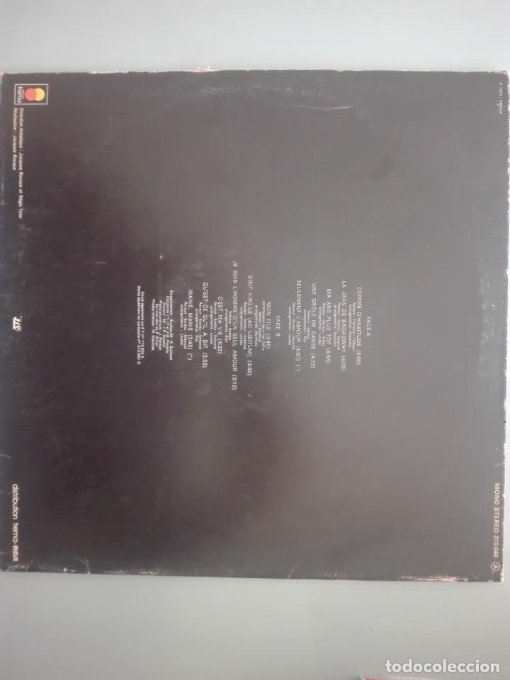 Discos de vinilo: SARDOU 1977 TREMA DISQUES # - Foto 3