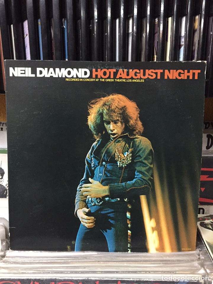 Discos de vinilo: Neil Diamond. Hot August Night - Foto 1