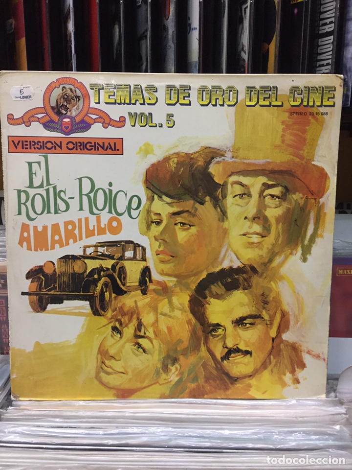 Discos de vinilo: El Rolls-Roice Amarillo. Temas de Oro del Cine Vol, 5. - Foto 1