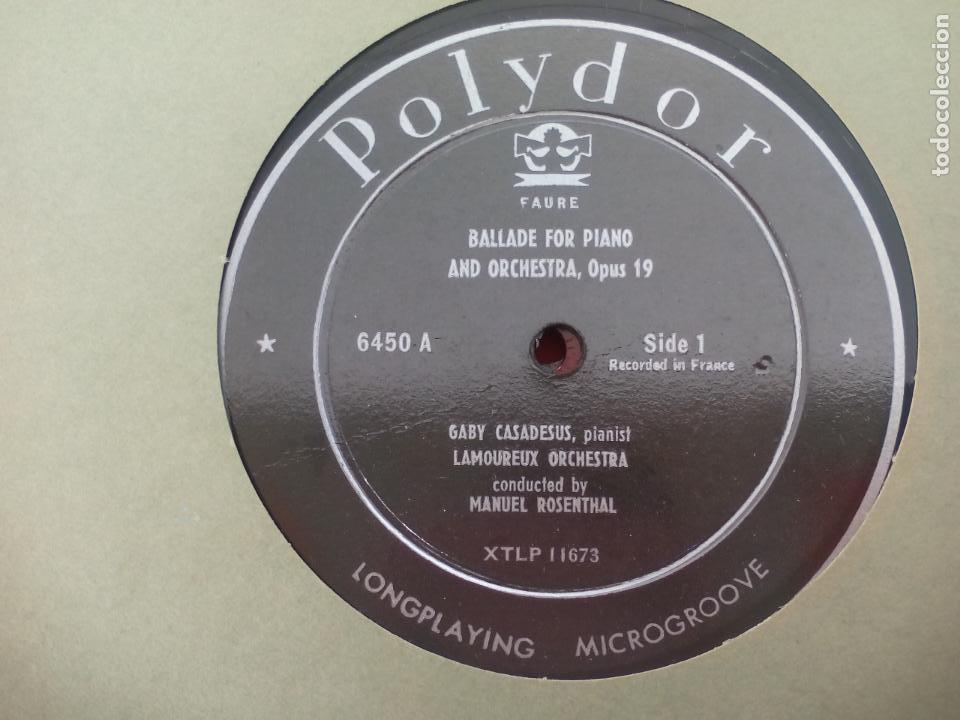 Discos de vinilo: Ballade For Piano And Orchestra Op 19 Poeme For Violin And Orchestra Polydor ?&ndash; PLP 6450 VINILO LP