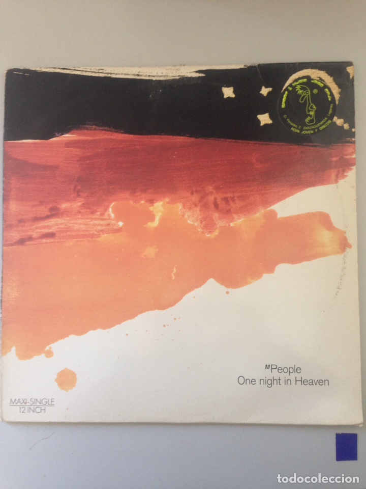 Discos de vinilo: PEOPLE - ONE NIGHT IN HEAVEN - Foto 1