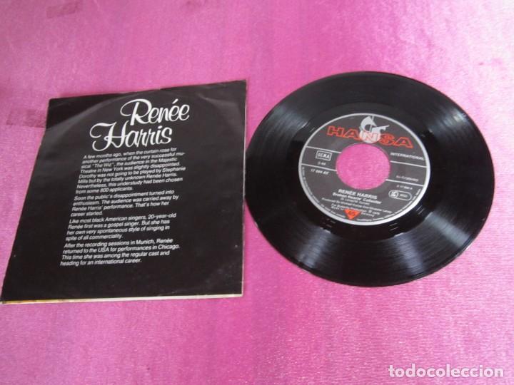 Discos de vinilo: RENEE HARIS - BROKEN HEARTS COLLECTOR SINGLE - Foto 2