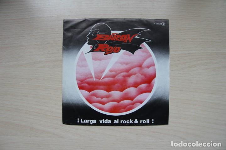Discos de vinilo: BARON ROJO - LARGA VIDA AL ROCK&ROLL - CHAPA DISCOS - Foto 1