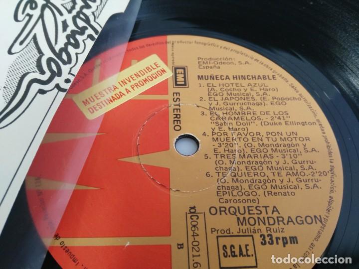 Discos de vinilo: DISCO ANTIGUO LA ORQUESTA MONDRAGON - Foto 4
