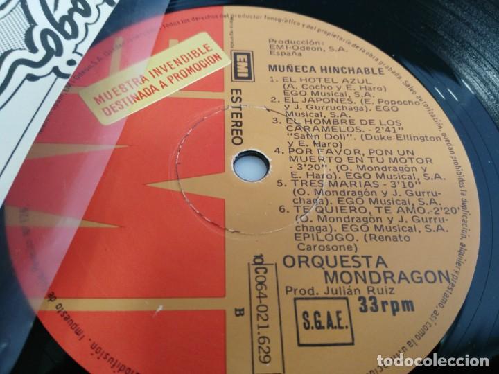 Discos de vinilo: DISCO ANTIGUO LA ORQUESTA MONDRAGON - Foto 5