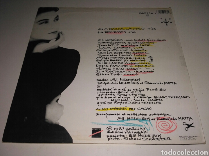 Discos de vinilo: Elli Medeiros - A Bailar Calypso - Foto 2