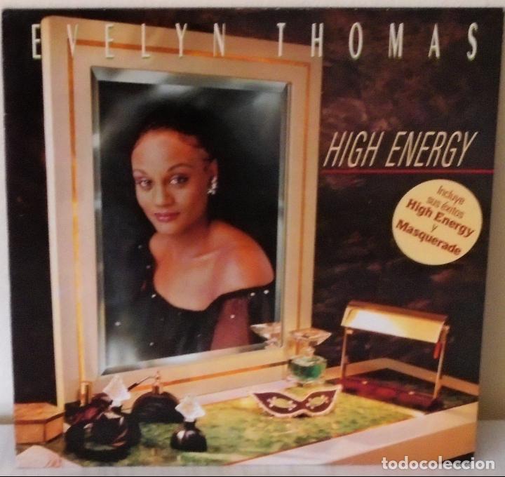 Discos de vinilo: EVELYN THOMAS - HIGH ENERGY  ARIOLA - 1984 - Foto 1