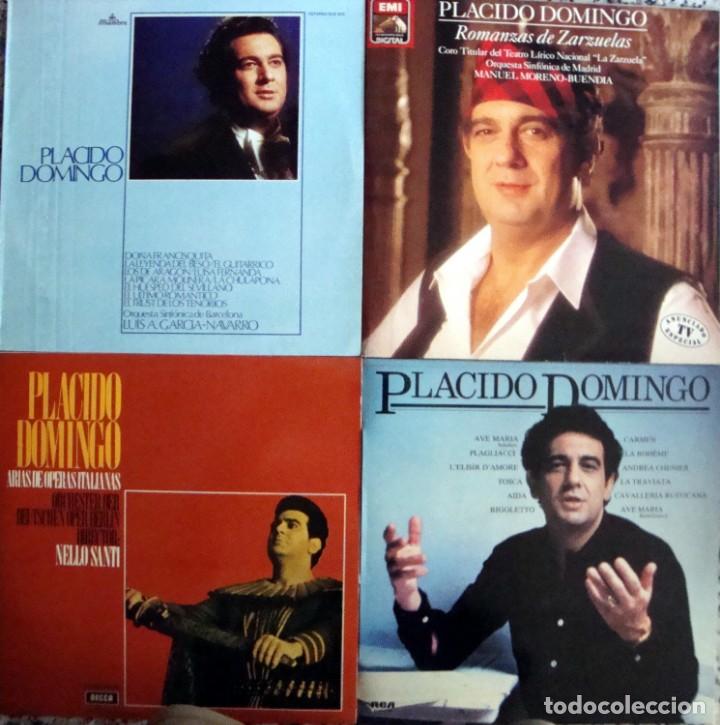 Discos de vinilo: PL&Aacute;CIDO DOMINGO. 4 LPS. ORIGINALES. - Foto 1