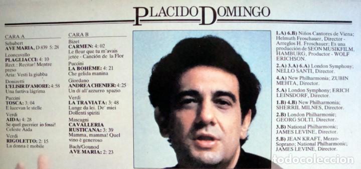 Discos de vinilo: PL&Aacute;CIDO DOMINGO. 4 LPS. ORIGINALES. - Foto 2