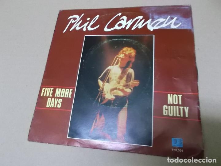 Discos de vinilo: PHIL CARMEN (SN) FIVE MORE DAYS A&Ntilde;O 1985 - Foto 1