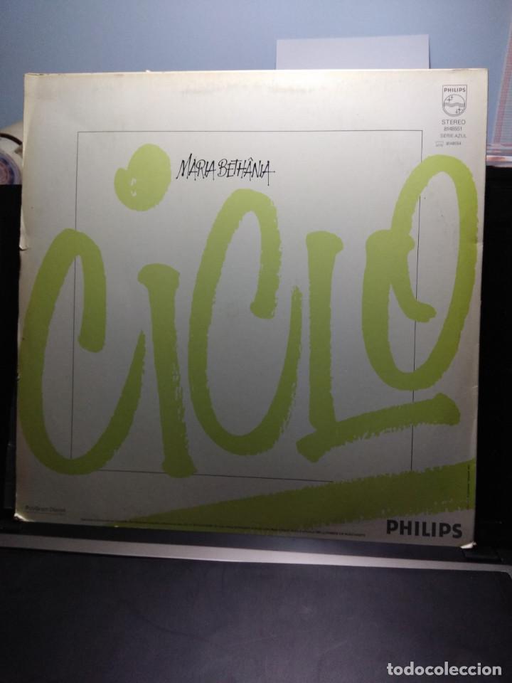 Discos de vinilo: LP MARIA BETHANIA : CICLO - Foto 2