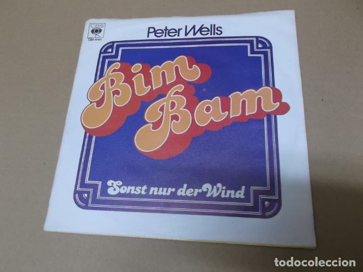 Discos de vinil: PETER WELLS (SN) BIM BAM A&Ntilde;O 1980 &ndash; EDICION ALEMANIA