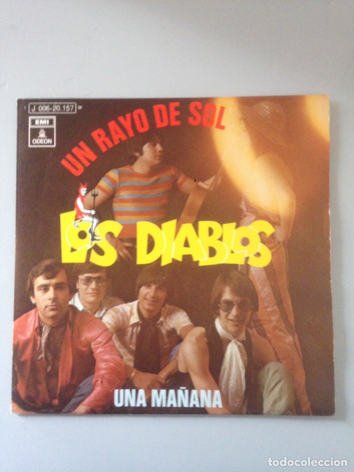Discos de vinilo: UN RAYO DE SOL - LOS DIABLOS - Foto 1