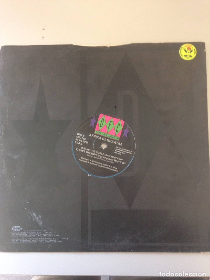 Discos de vinilo: AFRIKA BAMBAATAA - Foto 1