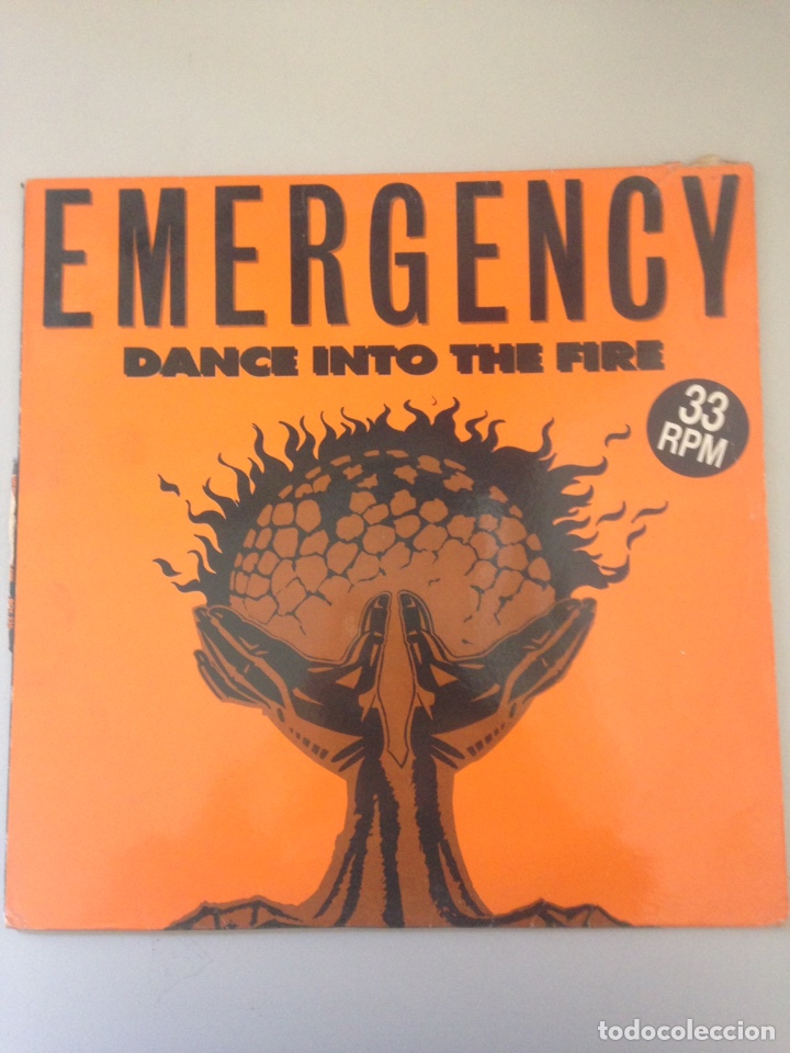 Discos de vinilo: EMERGENCY - DANCE INTO THE FIRE - Foto 1
