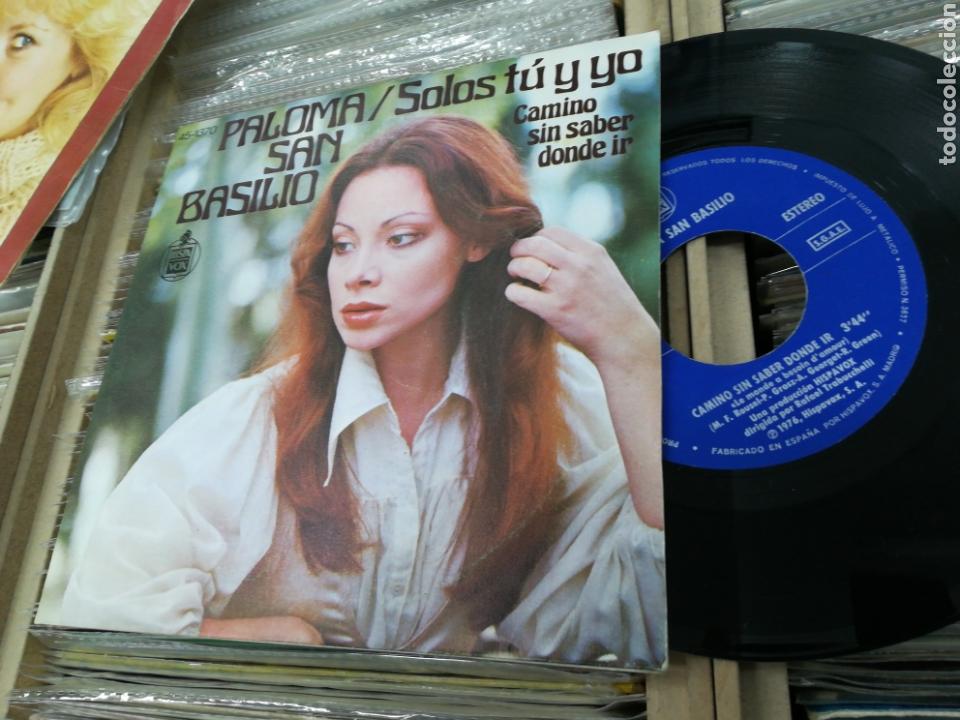 Discos de vinilo: Paloma san basilo single solos tu y yo 1976 /2 - Foto 1
