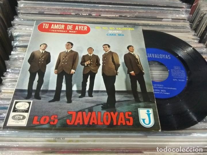 Discos de vinilo: EP los javaloyas  tu amor de ayer - Foto 1
