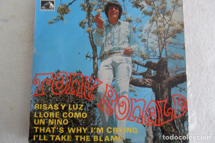 Discos de vinilo: TONY RONALD - RISAS Y LUZ + 3 EP 1968 - Foto 1