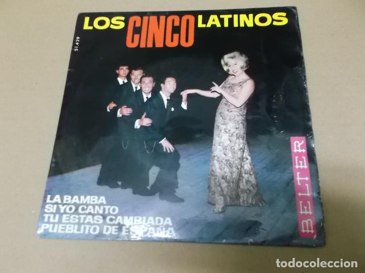 Discos de vinilo: LOS CINCO LATINOS (EP) LA BAMBA A&Ntilde;O 1964 - Foto 1