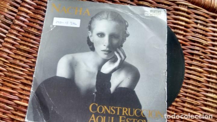 Discos de vinilo: SINGLE (VINILO) DE  NACHA GUEVARA A&Ntilde;OS 80 - Foto 1