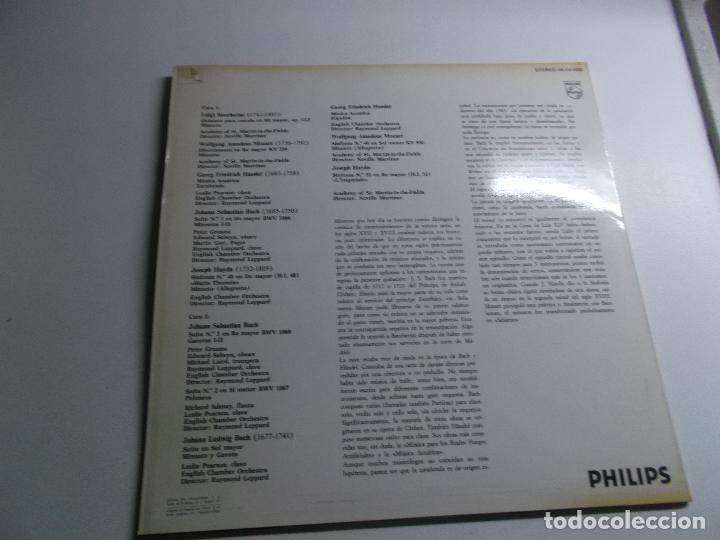 Discos de vinilo: MINUETO DE BOCCHERINI - Danzas del Rococo y del Barroco (Philips) - Foto 2