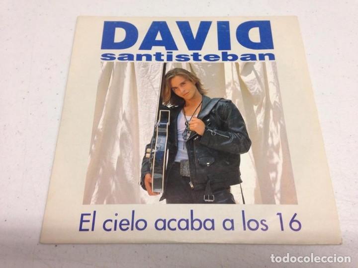 Discos de vinilo: David Santisteban &lrm;&ndash; El Cielo Acaba A Las 16 - Foto 1