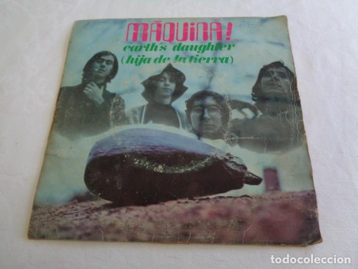 Discos de vinil: MAQUINA 7&acute;SG EARTH&acute;S DAUGHTER (HIJA DE LA TIERRA) + (1969) *PROGRESIVO ESPA&Ntilde;OL 70&acute;S