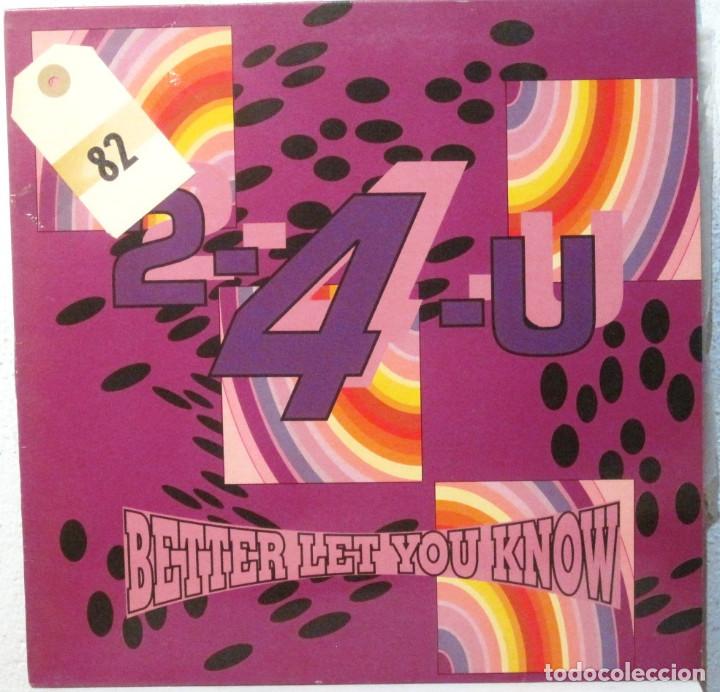 Discos de vinilo: TWO 4 YOU FEAT KMS - MAXI SINGLE - Foto 1