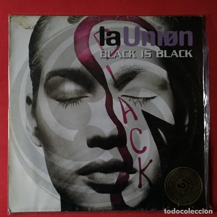 Discos de vinilo: La Uni&oacute;n &lrm;&ndash; Black Is Black - Foto 1