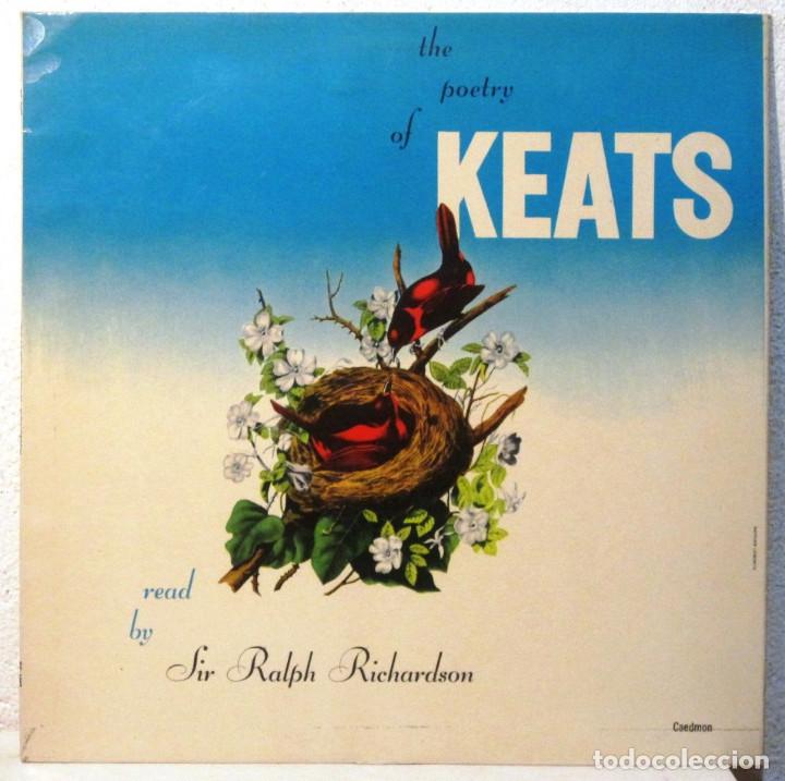 Discos de vinilo: KEATS - SIR RALPH RICHARDSON - LP - Foto 1