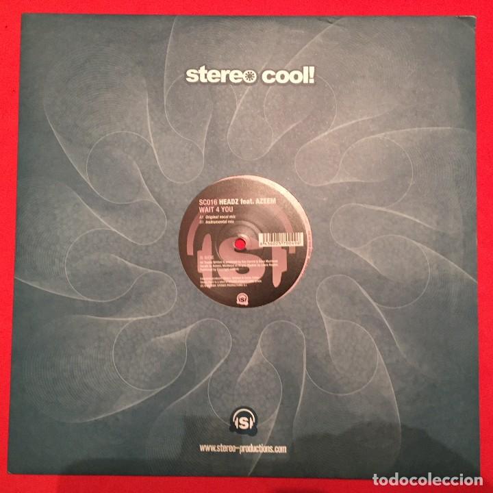 Discos de vinilo: Headz feat. Azeem &lrm;&ndash; Wait 4 You - Foto 1
