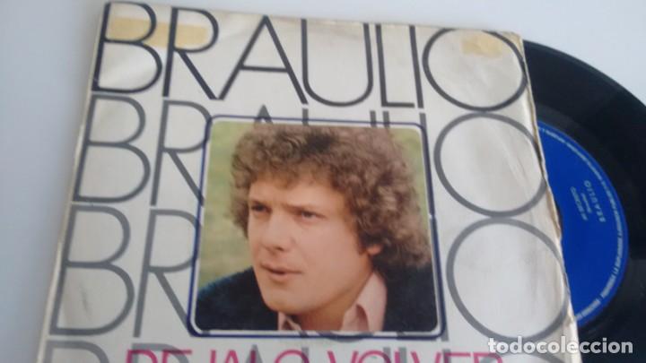 Discos de vinilo: SINGLE (VINILO) DE BRAULIO A&Ntilde;OS 70 - Foto 1