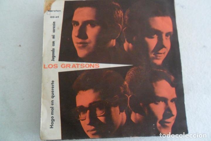 Discos de vinilo: LOS GRATSONS -JUGANDO CON MI CORAZON  1964 - Foto 1