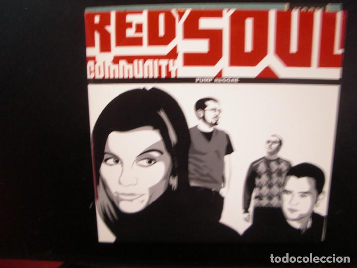 Discos de vinilo: RED SOUL COMMUNITY- PUMP REGGAE. DOBLE SINGLE. - Foto 1