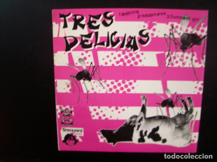 Discos de vinilo: TURNOMATICS/ TRES DELICIAS- SPLIT EP. - Foto 2