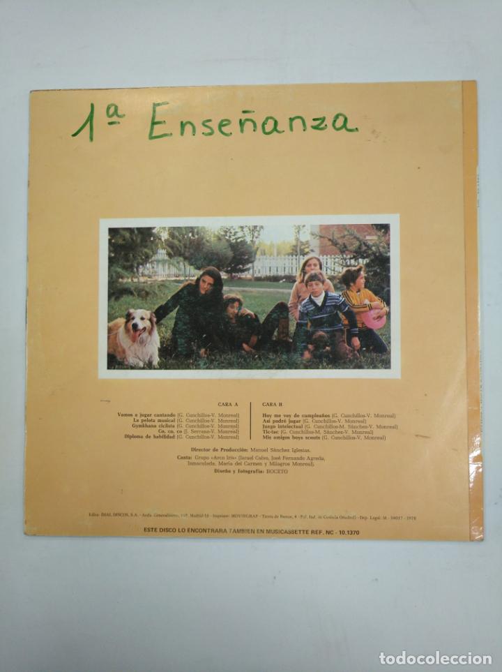 Discos de vinilo: ARCO IRIS. VAMOS A JUGAR CANTANDO. TDKDA34 - Foto 2