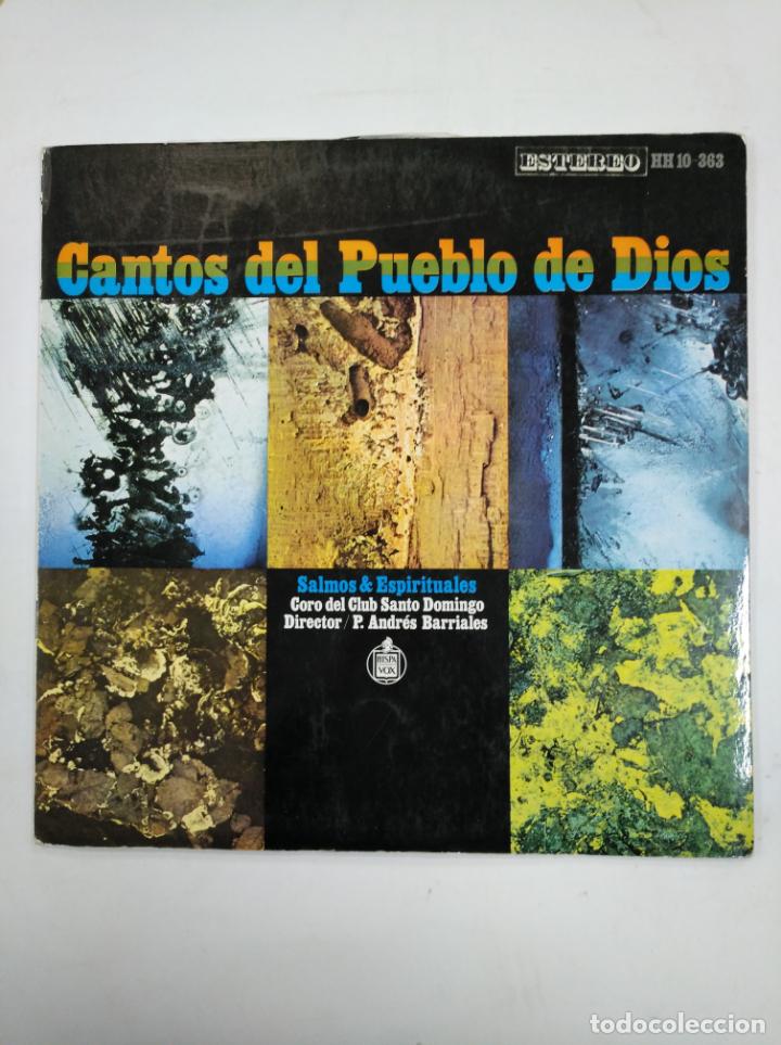 Vinyl records: CANTOS DEL PUEBLO DE DIOS, SALMOS Y ESPIRITUALES. - CORO CLUB SANTO DOMINGO - LP. TDKLP15
