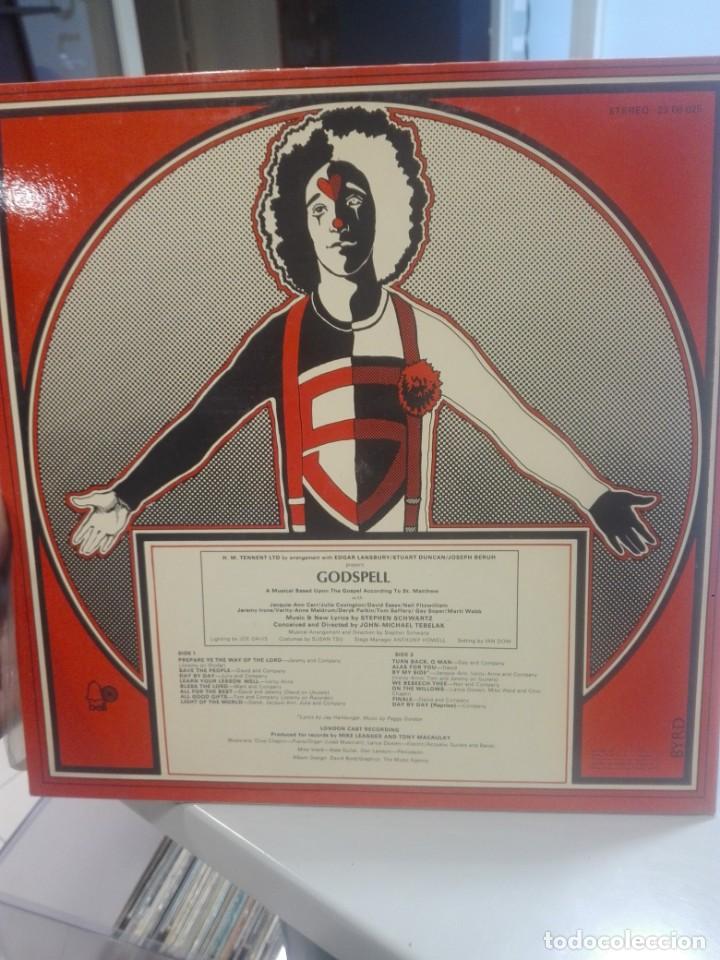 Discos de vinilo: VERSION ORIGINAL INGLESA GODSPELL - Foto 2