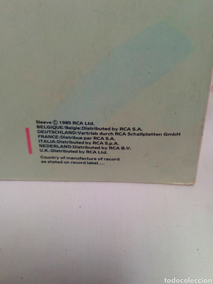 Discos de vinilo: Eurythmics. There must be an Angel . Maxi Single ed. Inglesa - Foto 3
