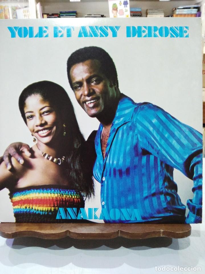 Disques de vinyle: Yole et Ansy Derose - Anakaona - LP.del Sello MARC Records