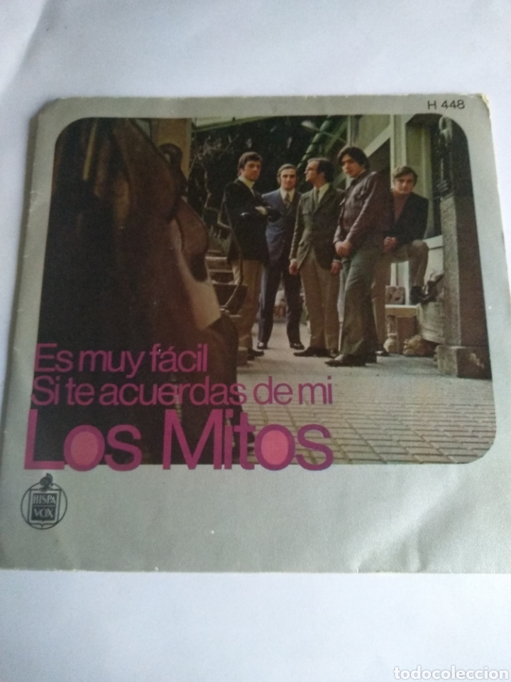 Discos de vinilo: Disco peque&ntilde;o Los Mitos - Foto 1